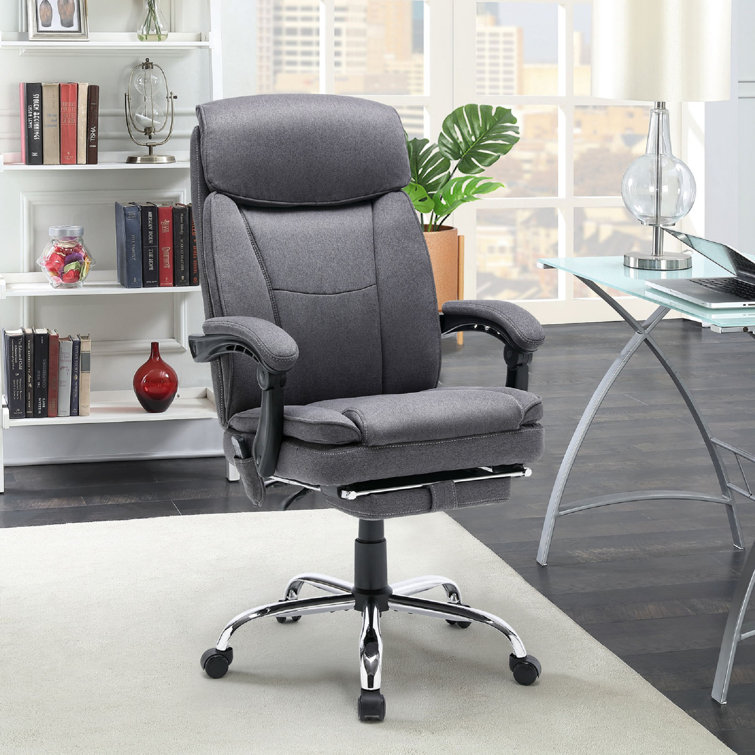 Inbox Zero Junichiro Reclining Office Chair with Massage